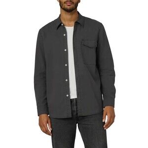 JOES Shirt Mens Small Grey Button Up Cotton REYNOLDS WORKEAR Front Pocket $238